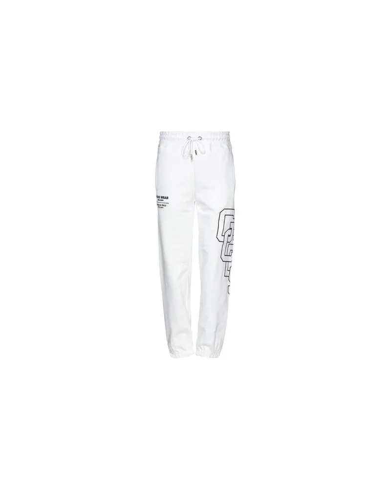 GCDS HOSEN & RÖCKE - Hosenauf YOOX.COM Weiß