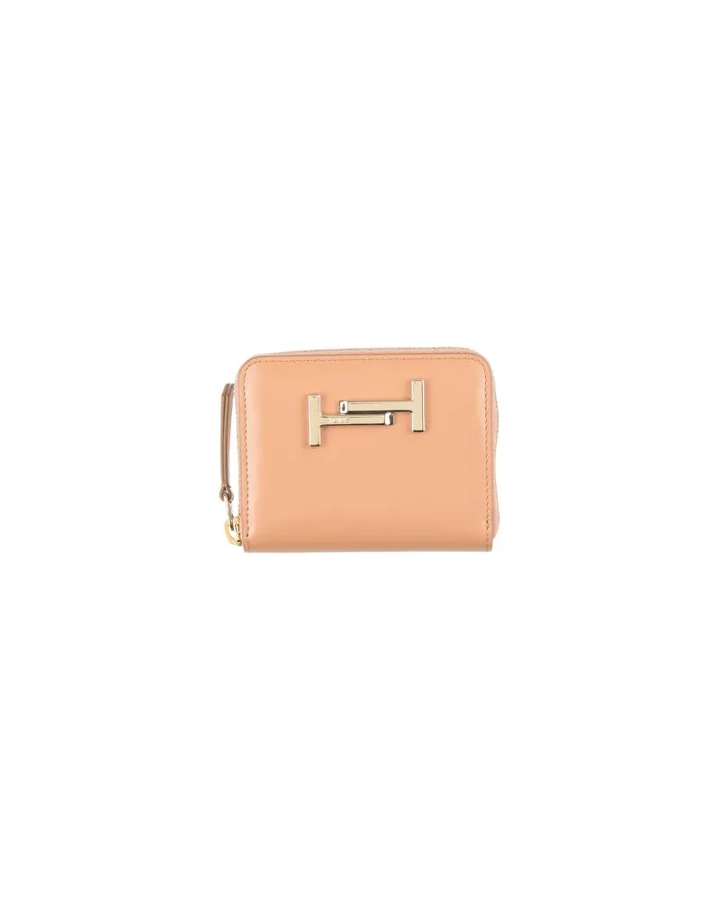 TOD'S Kleinlederwaren - Brieftaschenauf YOOX.COM Hellrosa