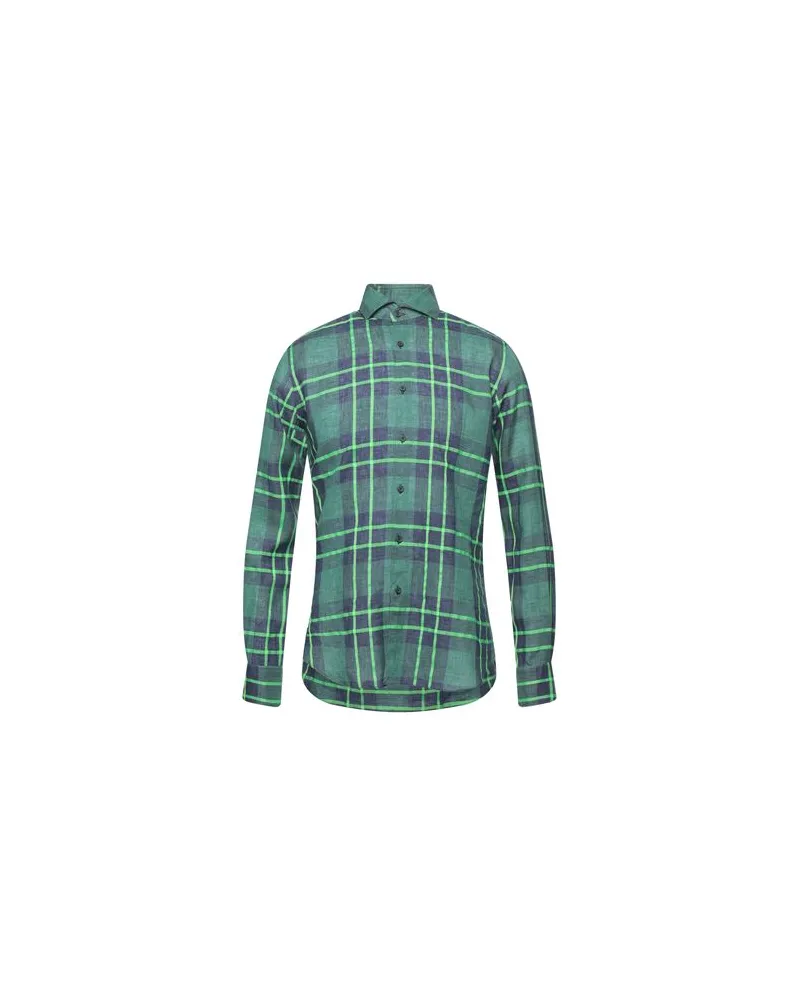 XACUS TOPS - Hemdenauf YOOX.COM Grün