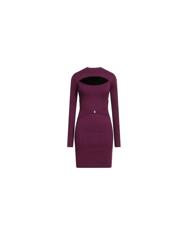 Patrizia Pepe KLEIDER - Mini-Kleiderauf YOOX.COM Pflaume