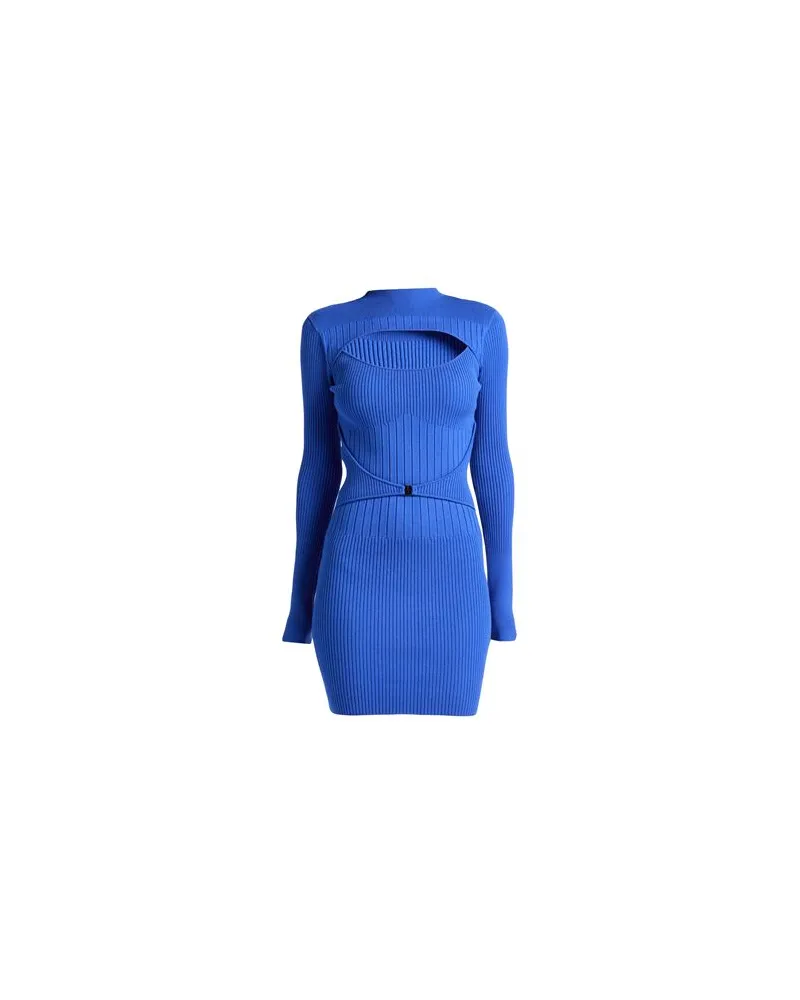Patrizia Pepe KLEIDER - Mini-Kleiderauf YOOX.COM Blau