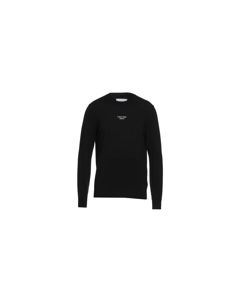 Calvin Klein STRICKWAREN - Pulloverauf YOOX.COM Schwarz