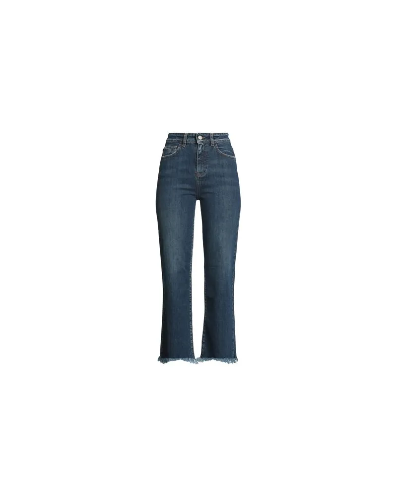 Alessia Santi DENIM - HOSEN & RÖCKE - Jeanshosenauf YOOX.COM Blau