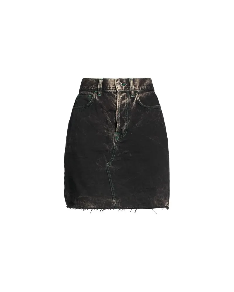 Department 5 HOSEN & RÖCKE - Jeansröckeauf YOOX.COM Schwarz