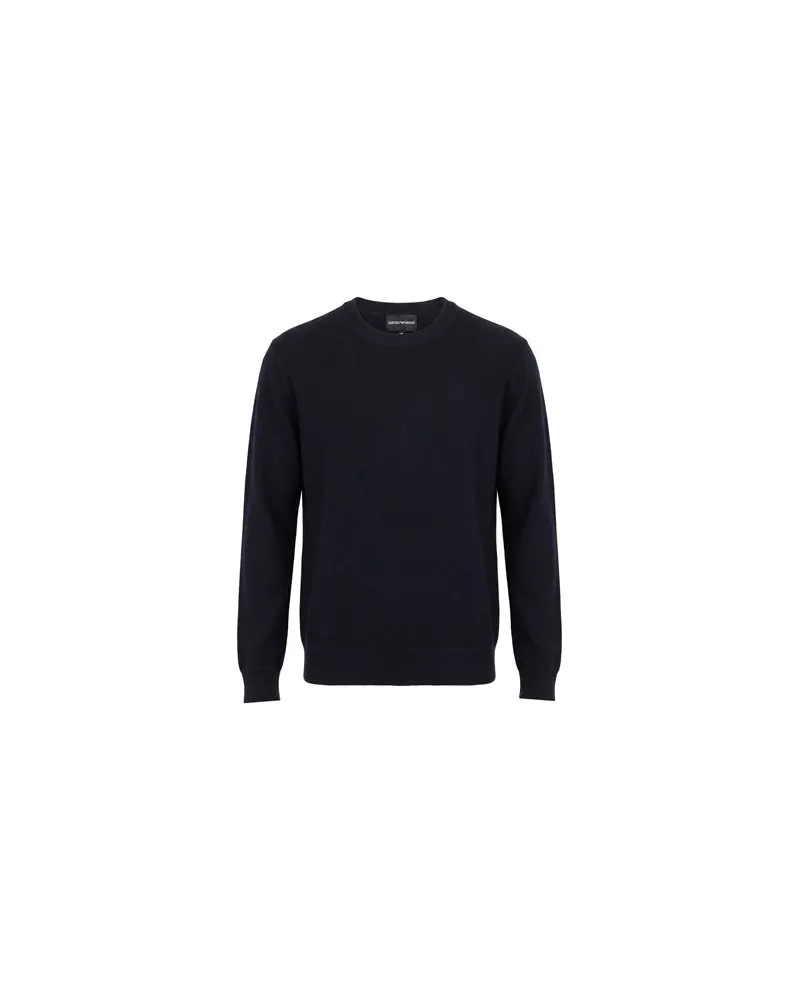 Emporio Armani STRICKWAREN - Pulloverauf YOOX.COM Nachtblau