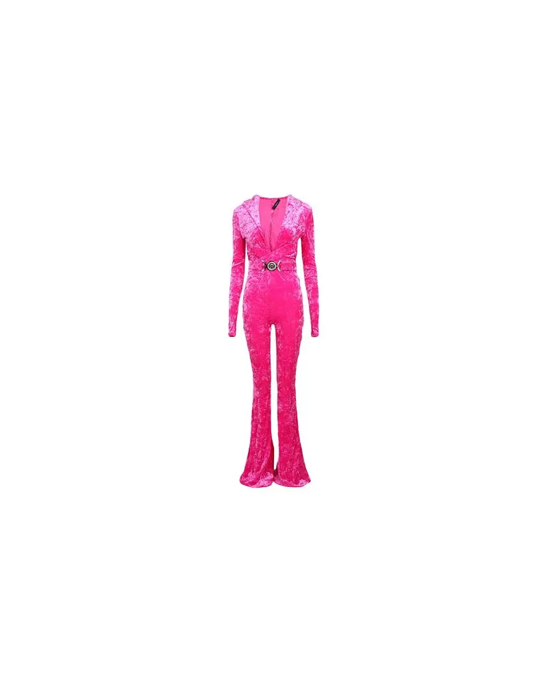 Versace OVERALLS - Jumpsuitsauf YOOX.COM Fuchsia