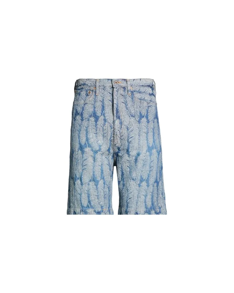 KAPITAL HOSEN & RÖCKE - Jeansshortsauf YOOX.COM Blau