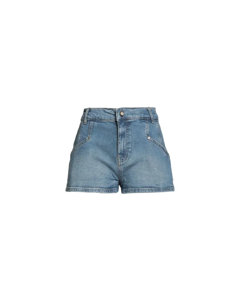 Pinko DENIM - HOSEN & RÖCKE - Jeansshortsauf YOOX.COM Blau