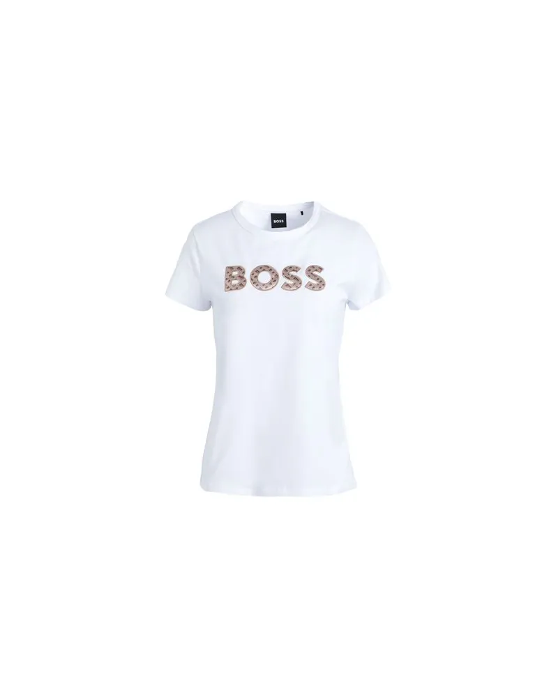 HUGO BOSS TOPS - T-shirtsauf YOOX.COM Weiß