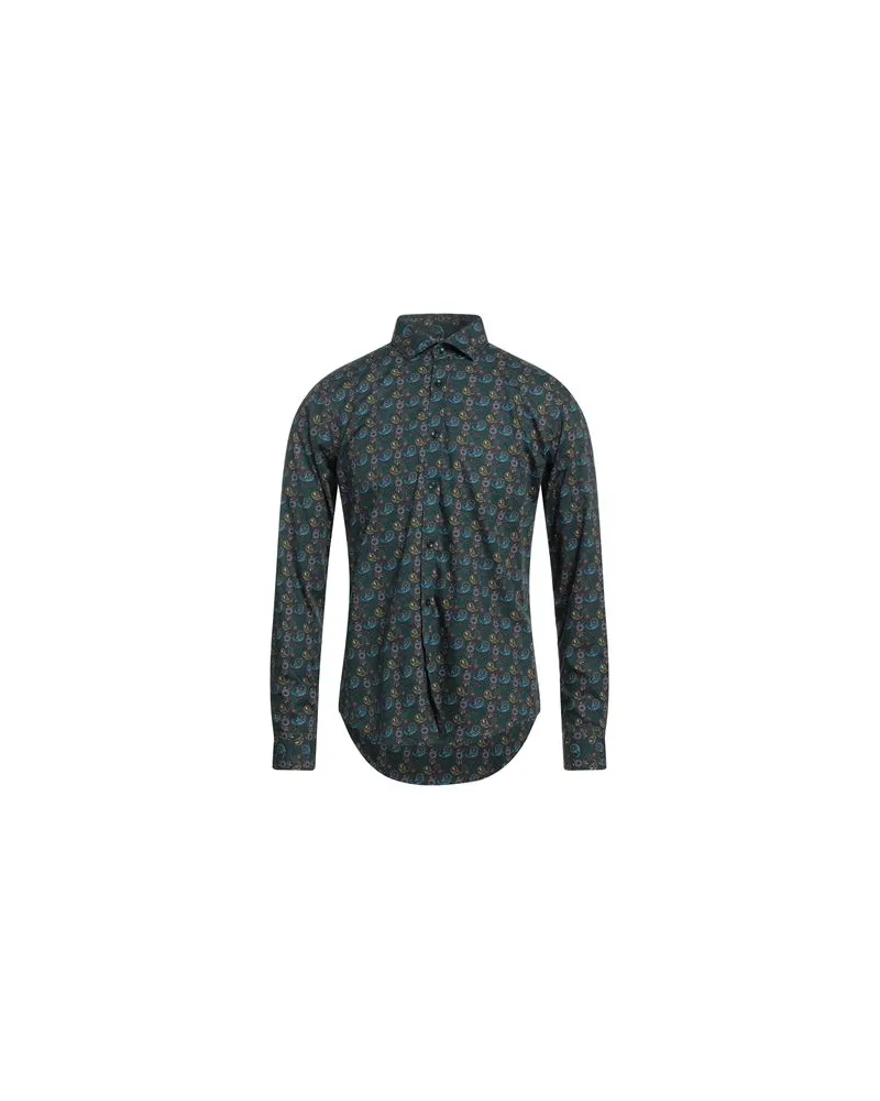 AT.P.CO TOPS - Hemdenauf YOOX.COM Grün
