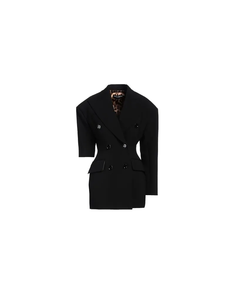 Dolce & Gabbana JACKEN & MÄNTEL - Mäntelauf YOOX.COM Schwarz