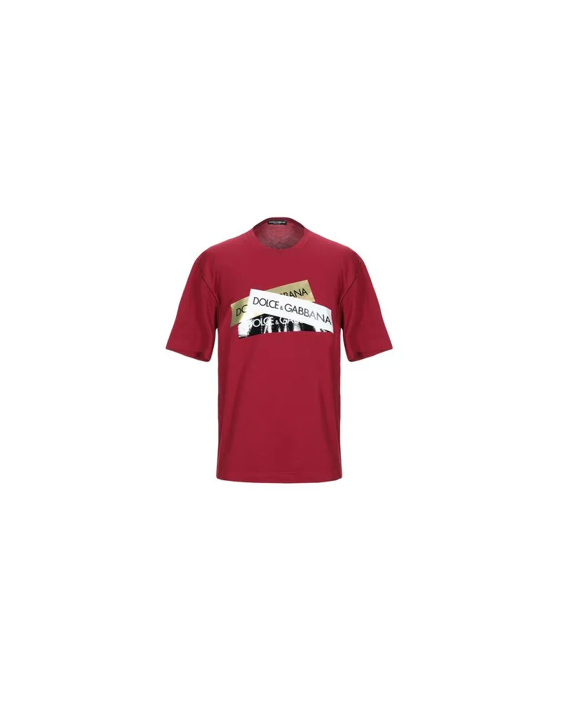 Dolce & Gabbana TOPS - T-shirtsauf YOOX.COM Bordeaux