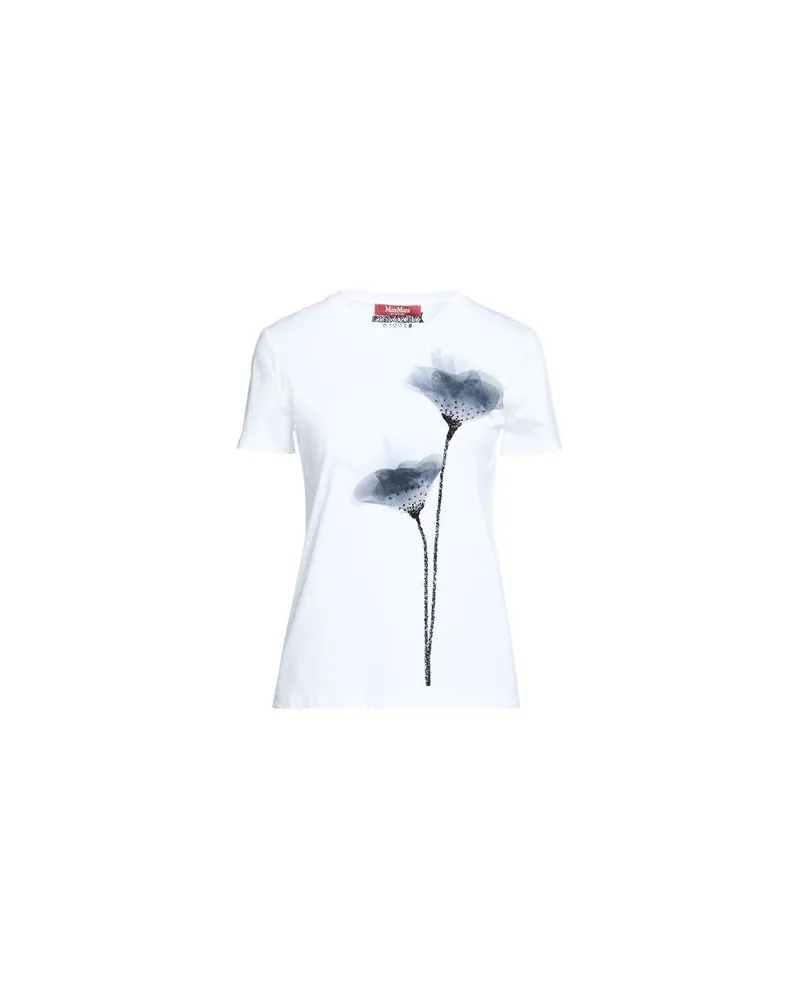 Max Mara TOPS - T-shirtsauf YOOX.COM Weiß