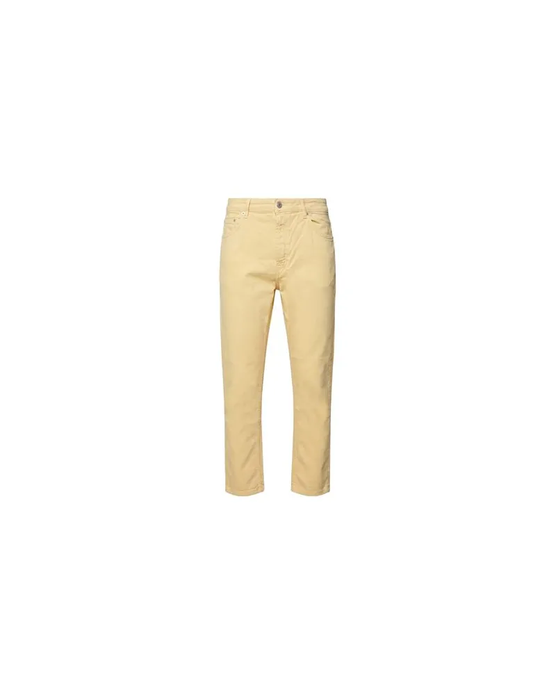 Department 5 HOSEN & RÖCKE - Jeanshosenauf YOOX.COM Pastellgelb
