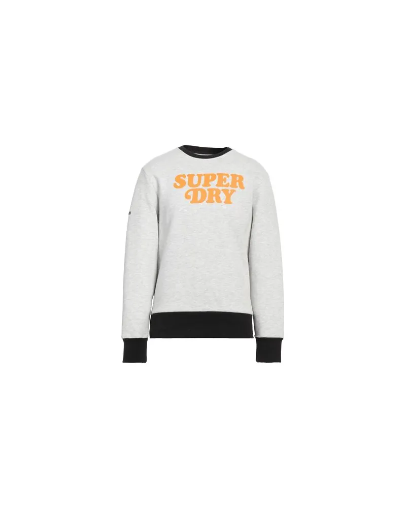 Superdry. TOPS - Sweatshirtsauf YOOX.COM Hellgrau