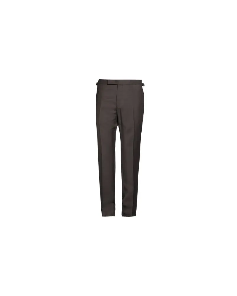 Tom Ford HOSEN & RÖCKE - Hosenauf YOOX.COM Dunkelbraun