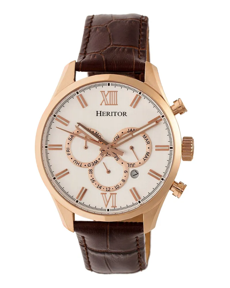 Heritor Automatic Watches Armbanduhr Roségold