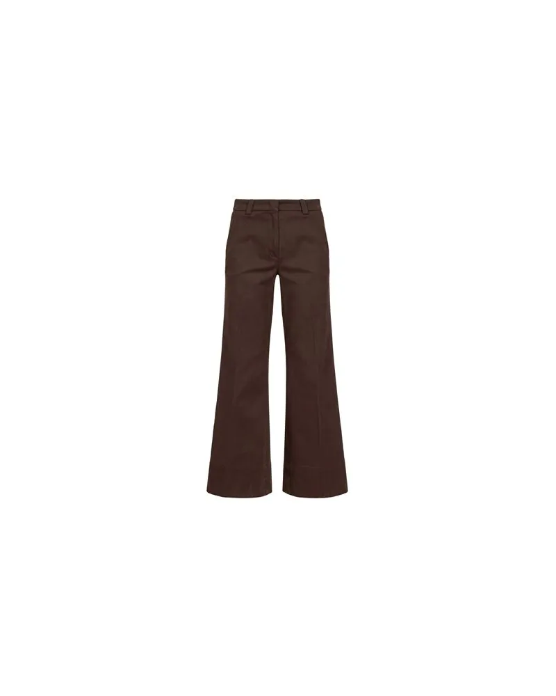 QL2 QUELLEDUE HOSEN & RÖCKE - Hosenauf YOOX.COM Dunkelbraun