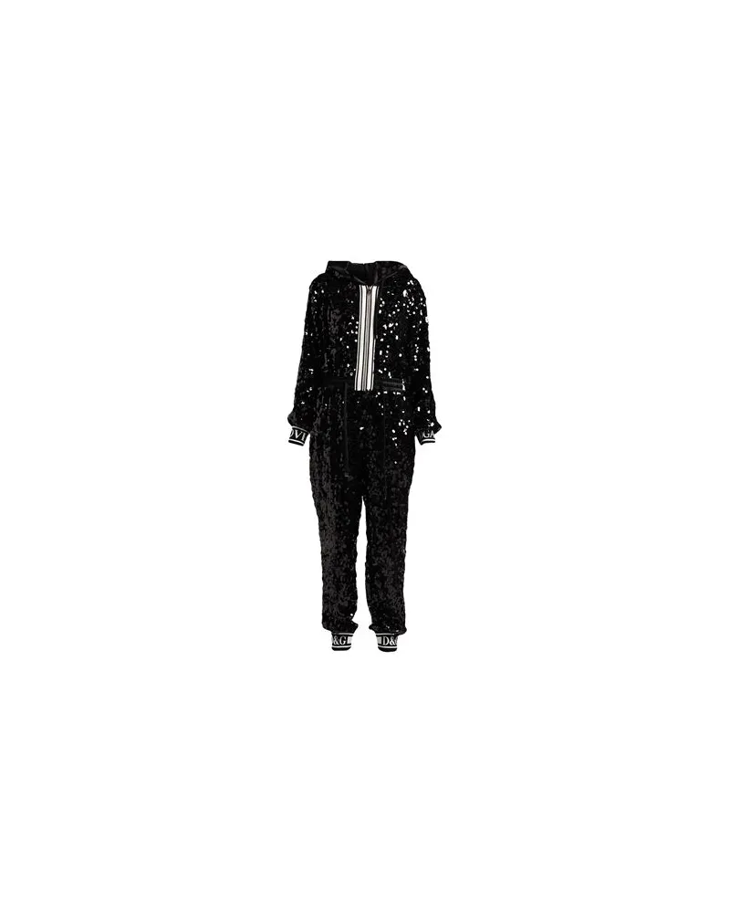 Dolce & Gabbana OVERALLS - Jumpsuitsauf YOOX.COM Schwarz