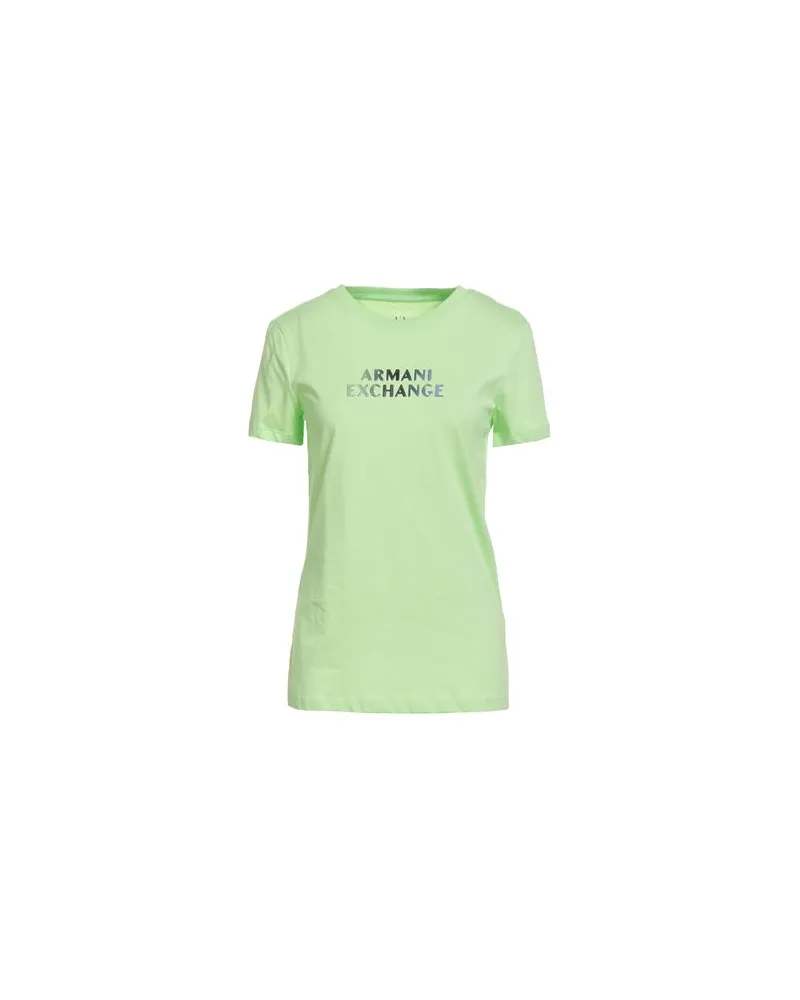 Armani Exchange TOPS - T-shirtsauf YOOX.COM Säuregrün
