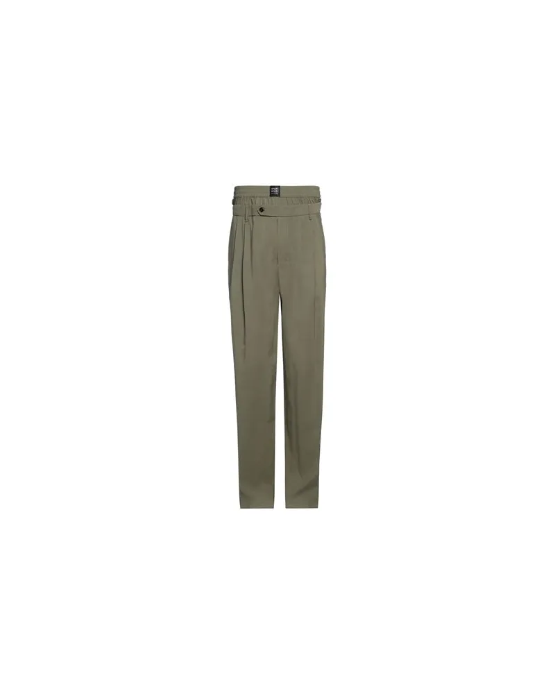 MSGM HOSEN & RÖCKE - Hosenauf YOOX.COM Militärgrün