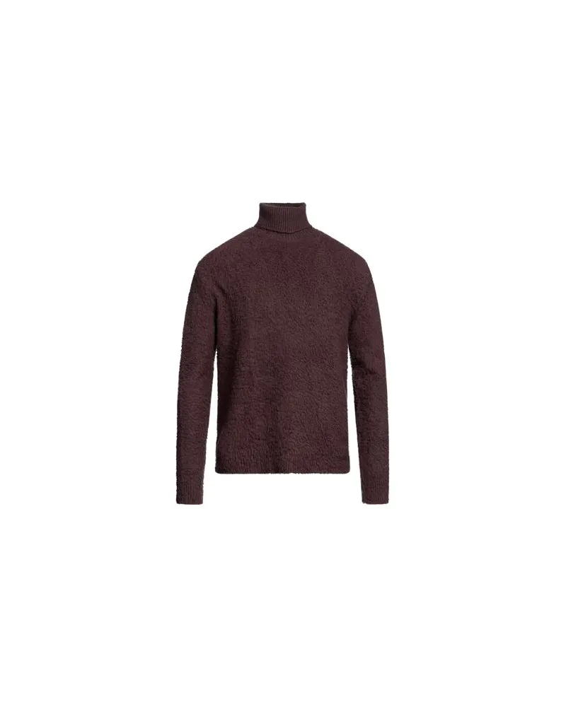 PAURA STRICKWAREN - Rollkragenpulloverauf YOOX.COM Schokobraun