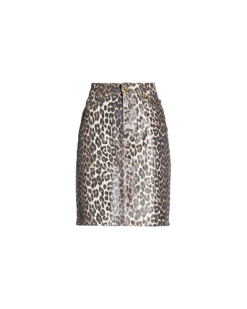 Ganni HOSEN & RÖCKE - Jeansröckeauf YOOX.COM Braun