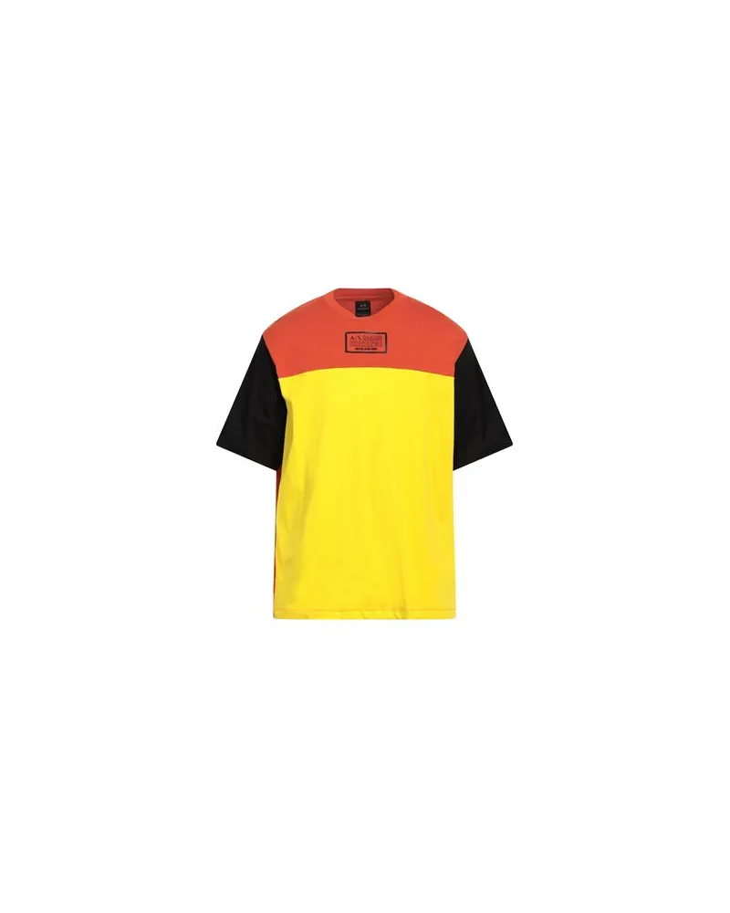 Armani Exchange TOPS - T-shirtsauf YOOX.COM Gelb