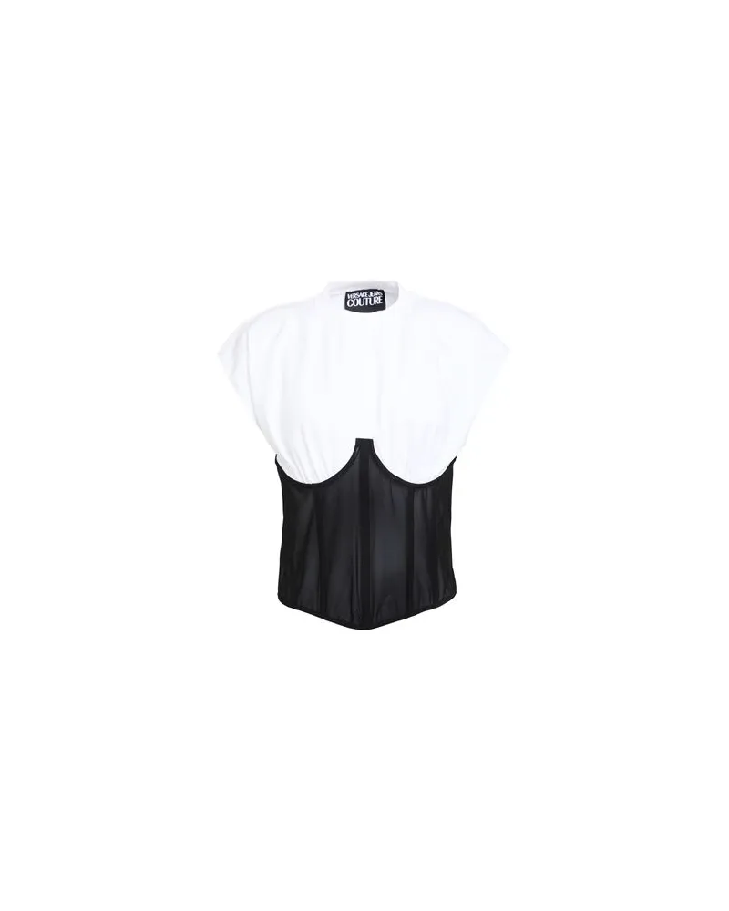 Versace Jeans TOPS - Topsauf YOOX.COM Weiß