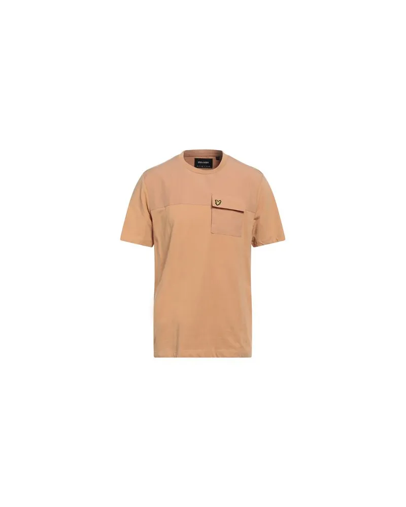 Lyle & Scott TOPS - T-shirtsauf YOOX.COM Kamel