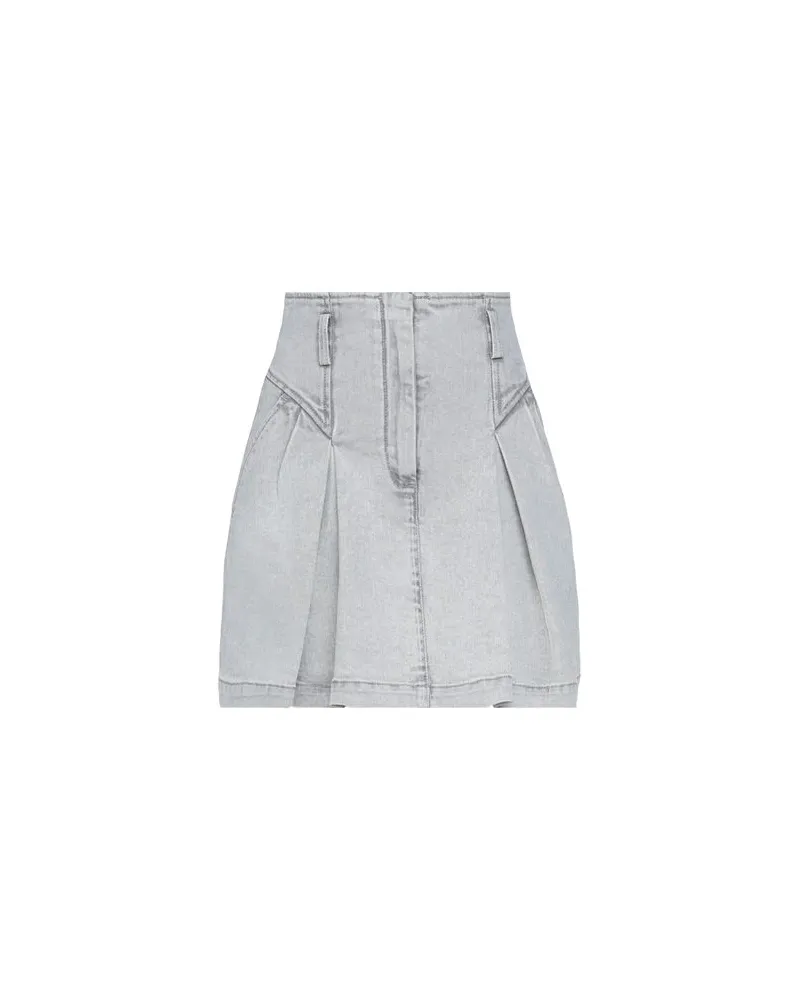 Alberta Ferretti HOSEN & RÖCKE - Jeansröckeauf YOOX.COM Grau