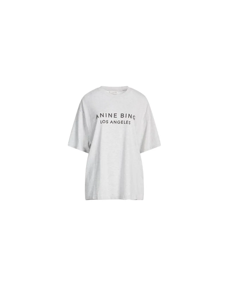 Anine Bing TOPS - T-shirtsauf YOOX.COM Hellgrau