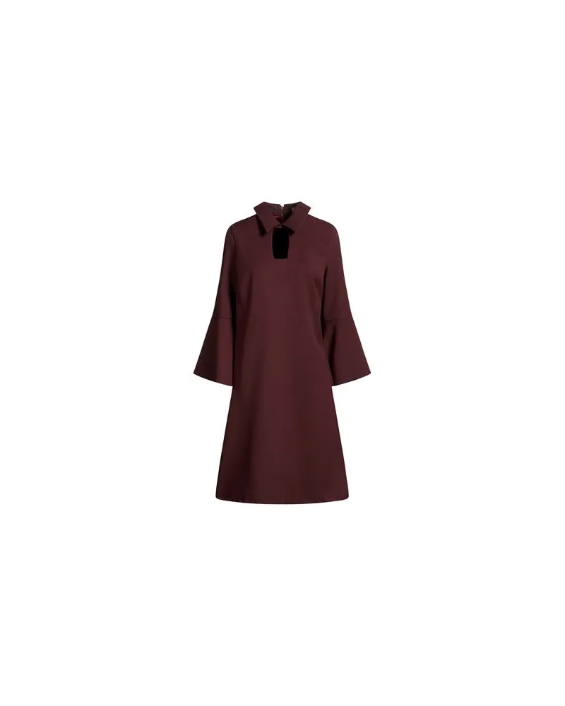 Camicettasnob KLEIDER - Midi-Kleiderauf YOOX.COM Schokobraun