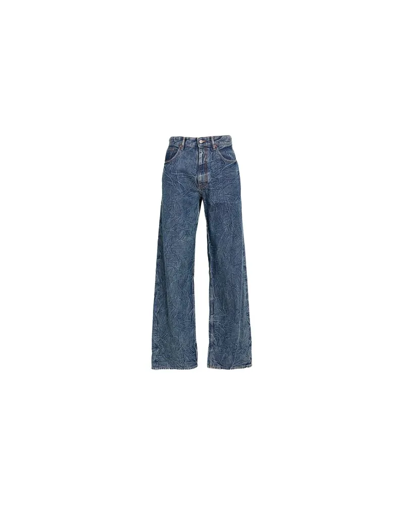 Maison Margiela HOSEN & RÖCKE - Jeanshosenauf YOOX.COM Blau