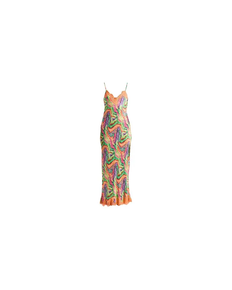 Pink Memories KLEIDER - Maxi-Kleiderauf YOOX.COM Orange