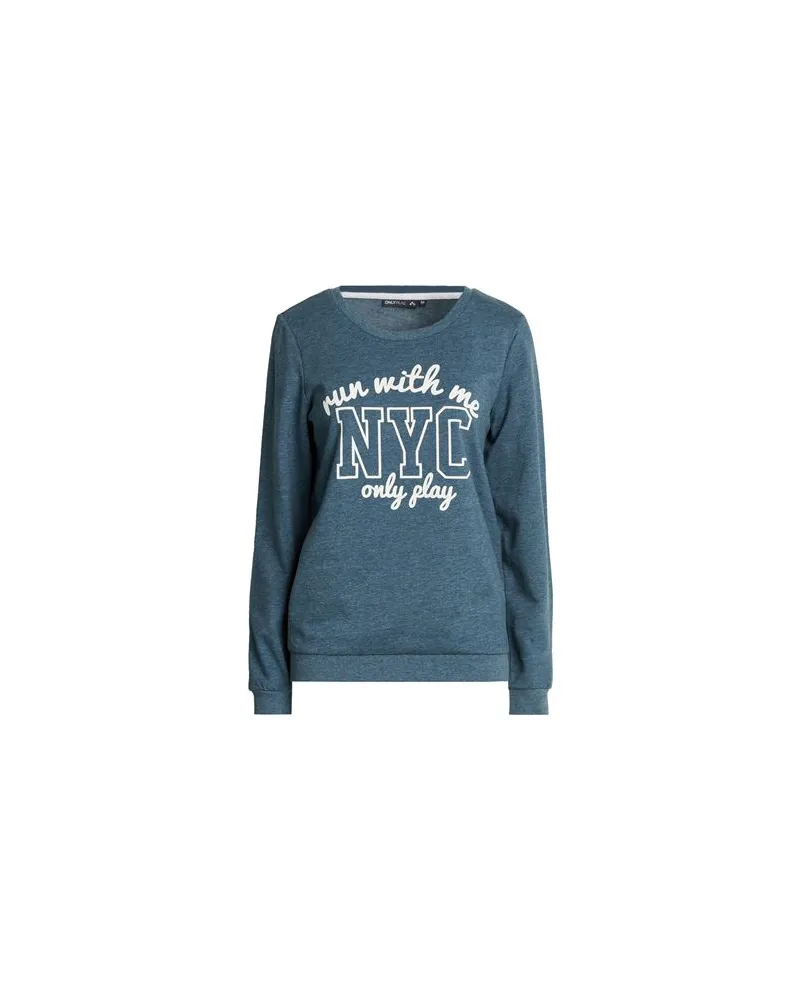 only TOPS - Sweatshirtsauf YOOX.COM Taubenblau