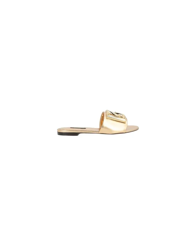 Dolce & Gabbana SCHUHE - Sandalenauf YOOX.COM Gold