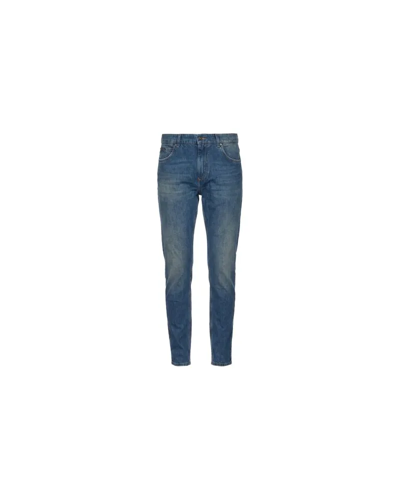 Dolce & Gabbana HOSEN & RÖCKE - Jeanshosenauf YOOX.COM Blau