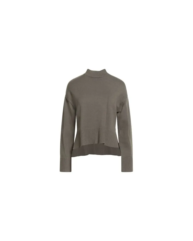 DKNY JEANS - STRICKWAREN - Rollkragenpulloverauf YOOX.COM Militärgrün