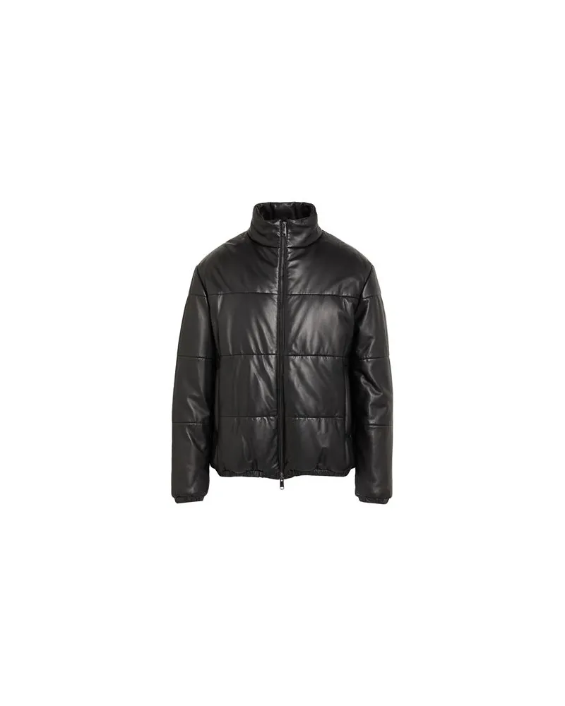 Armani Exchange JACKEN & MÄNTEL - Pufferjacken & Daunenjackenauf YOOX.COM Schwarz