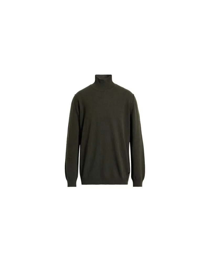 Woolrich STRICKWAREN - Rollkragenpulloverauf YOOX.COM Militärgrün