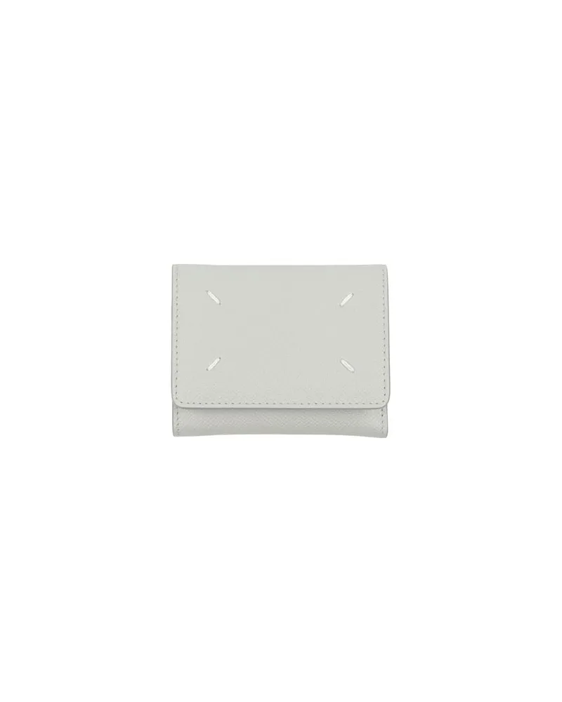 Maison Margiela Kleinlederwaren - Brieftaschenauf YOOX.COM Hellgrau