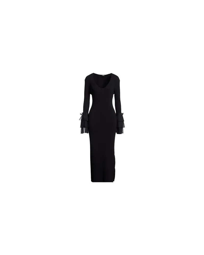 Actitude by Twinset KLEIDER - Midi-Kleiderauf YOOX.COM Schwarz