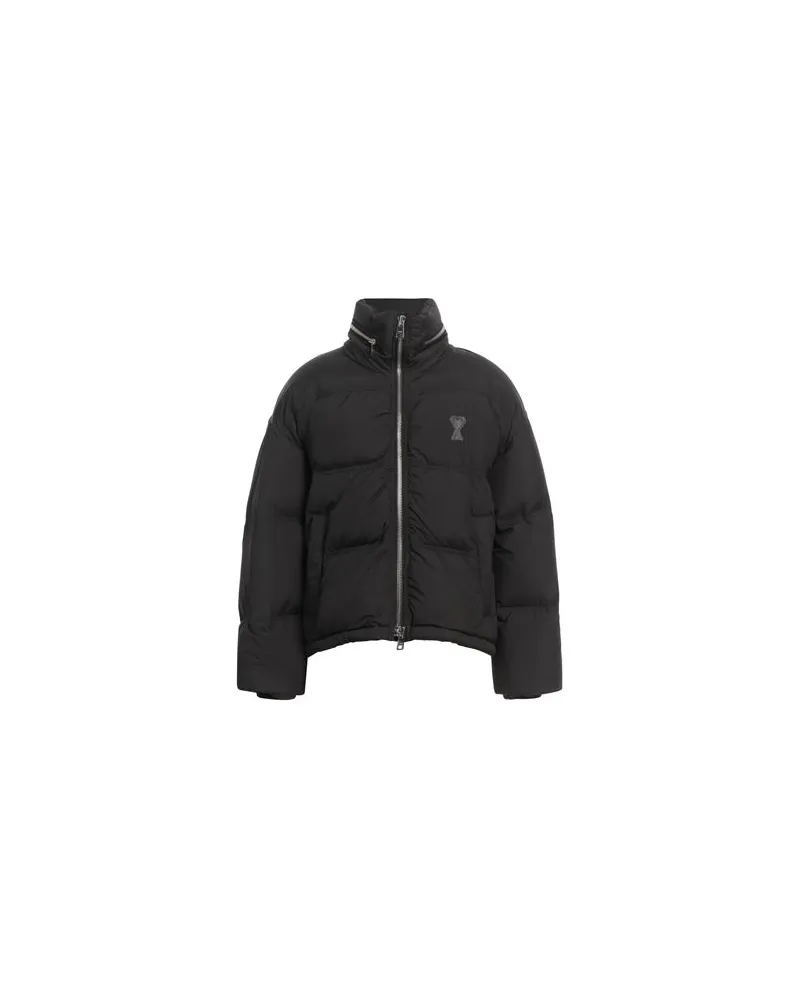 AMI Paris JACKEN & MÄNTEL - Pufferjacken & Daunenjackenauf YOOX.COM Schwarz