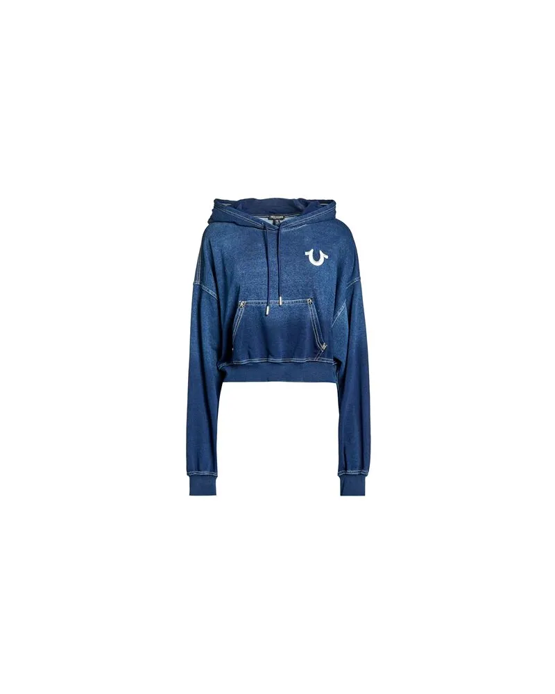 True Religion TOPS - Sweatshirtsauf YOOX.COM Blau