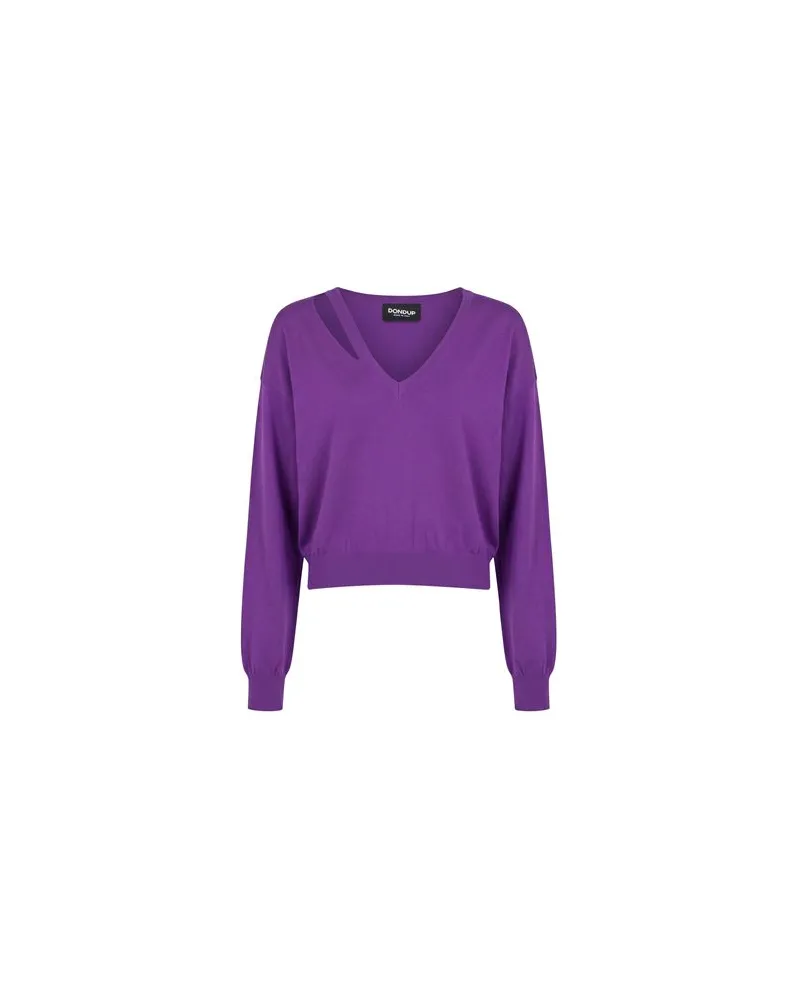 Dondup STRICKWAREN - Pulloverauf YOOX.COM Violett