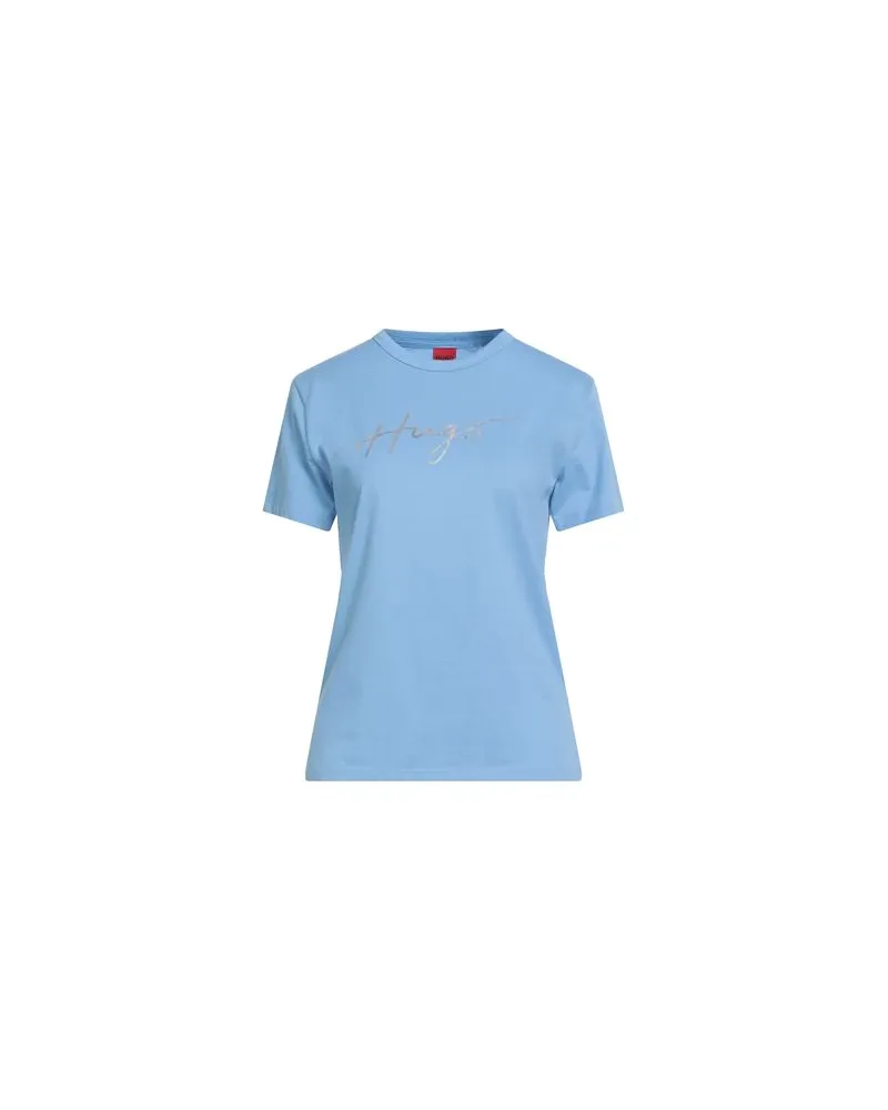 HUGO BOSS TOPS - T-shirtsauf YOOX.COM Hellblau