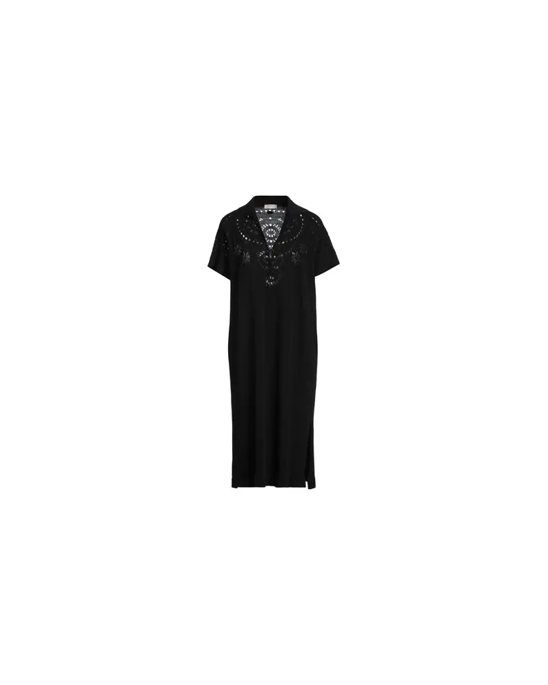 AGNONA KLEIDER - Midi-Kleiderauf YOOX.COM Schwarz