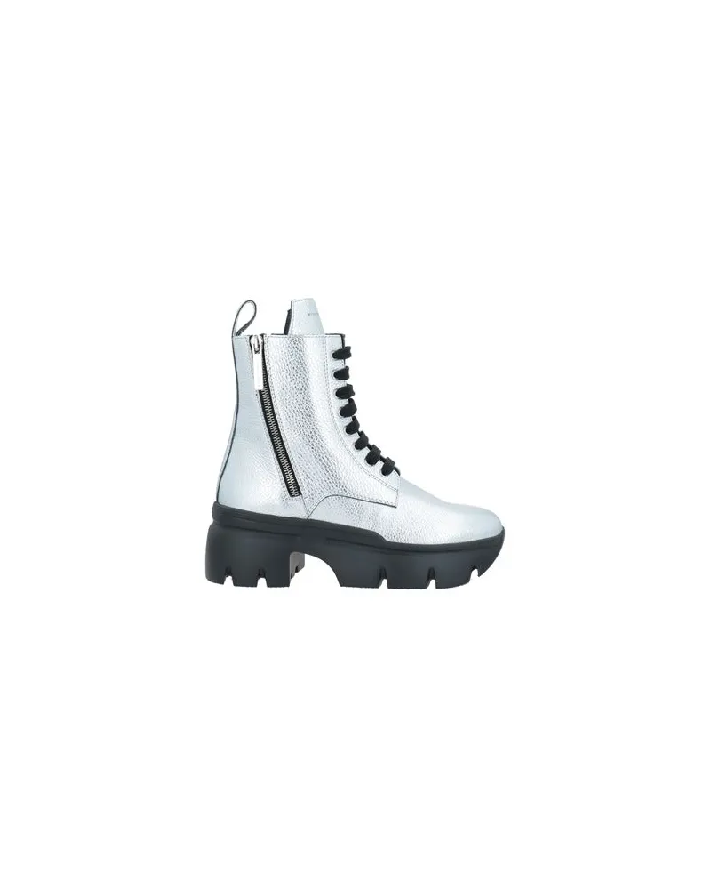 Giuseppe Zanotti SCHUHE - Stiefelettenauf YOOX.COM Silber