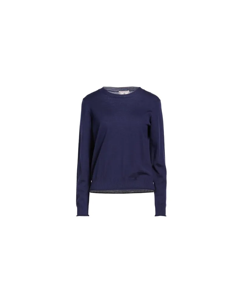Inès de la Fressange STRICKWAREN - Pulloverauf YOOX.COM Marineblau